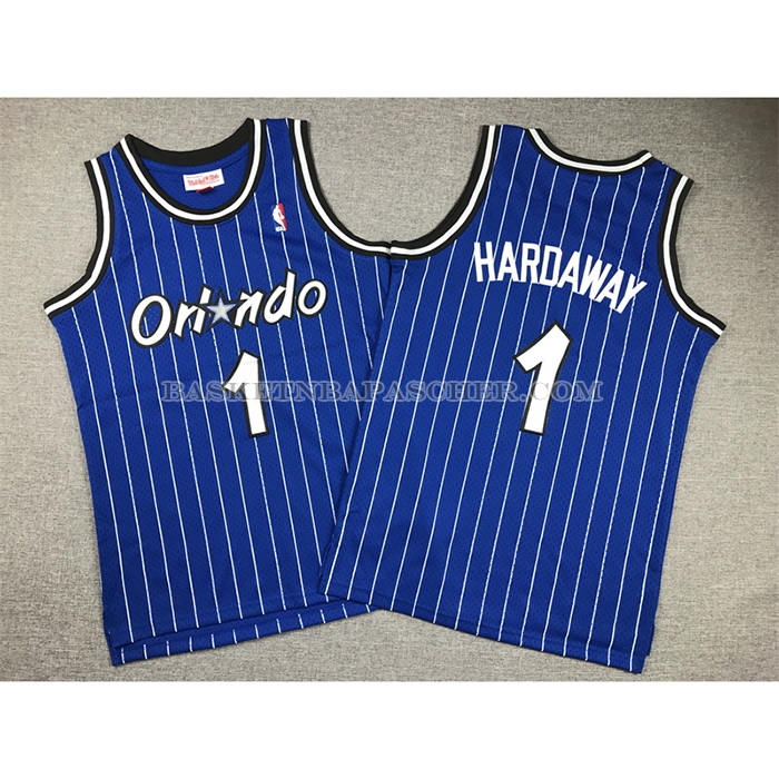 Maillot Enfant Orlando Magic Penny Hardaway NO 1 Mitchell & Ness 1994-95 Bleu